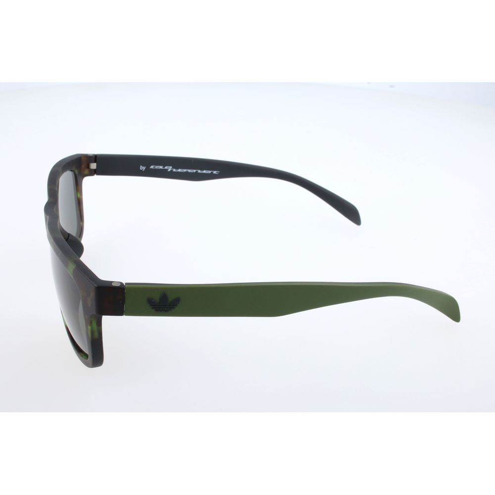 Adidas Men's Havana Acetate Sunglasses – Green Lenses, 54mm
