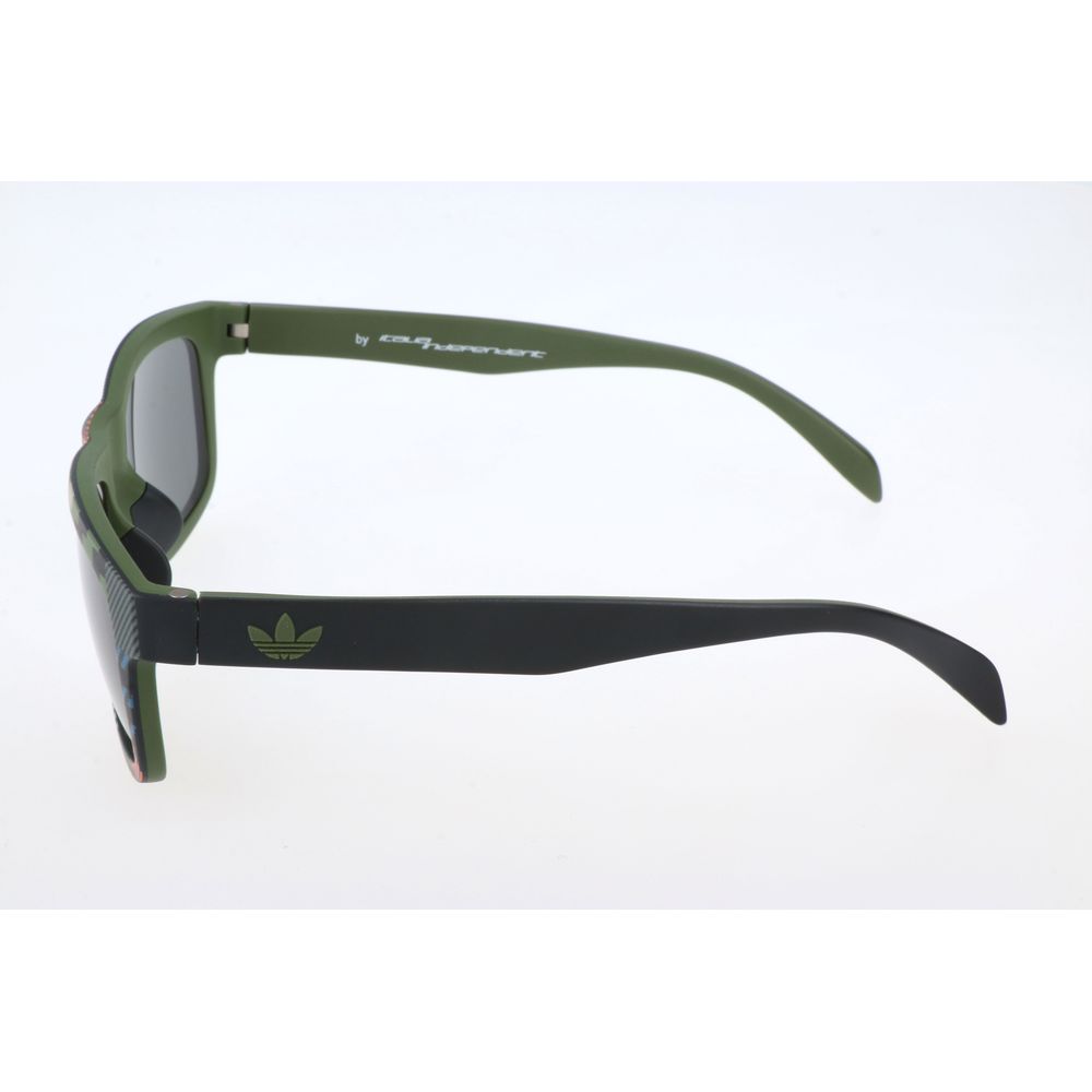 Adidas Men’s Multicolor Acetate Sunglasses – Black and Green Camouflage, 54mm