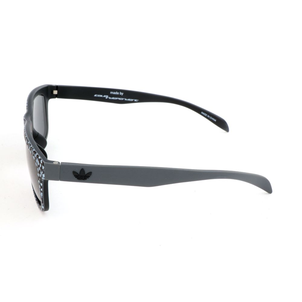 Adidas Men's Sunglasses – Black Acetate Frame with Grey Lenses, 54mm