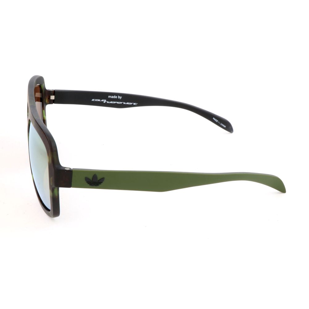 Adidas Brown Acetate Sunglasses for Men – Chic Havana with Green Lenses