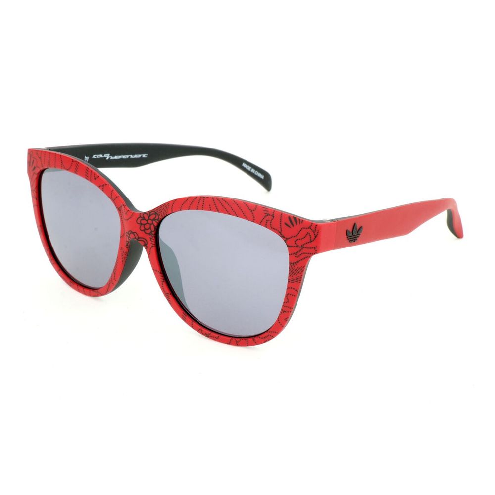 Adidas Red Acetate Sunglasses for Men