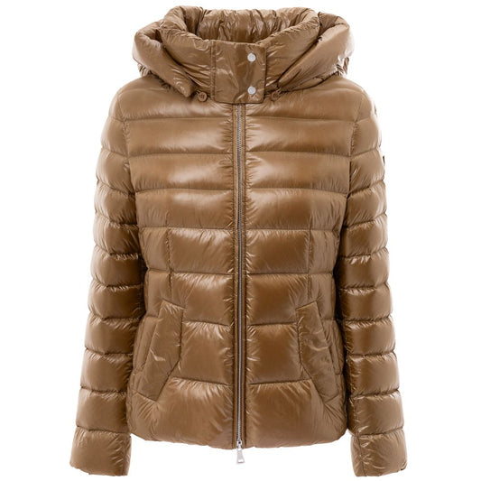 Add Bronze Hooded Padded Jacket