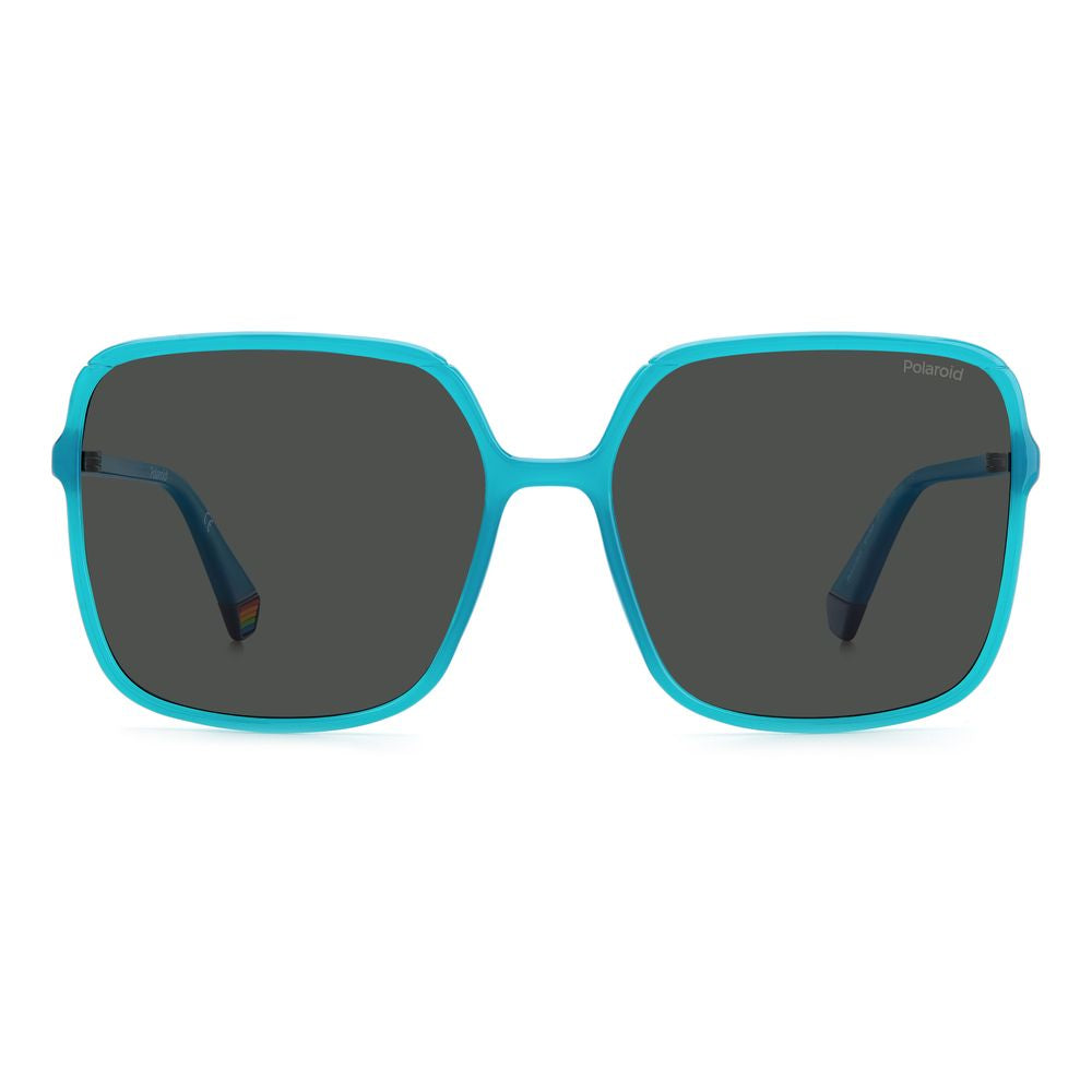 Polaroid Blue Plastic Sunglasses PLD6128SMVUM9