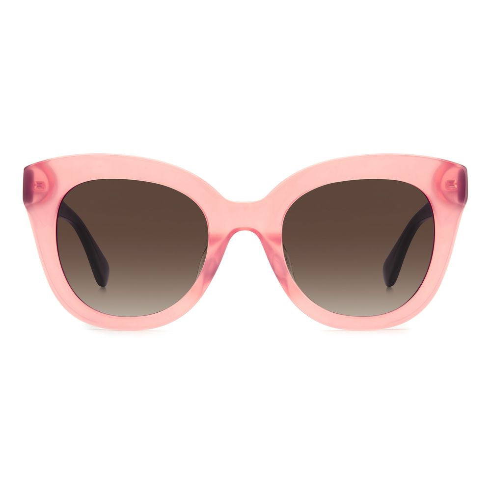 Kate Spade Women’s Multicolor Acetate Sunglasses – Pink Frame, 50mm