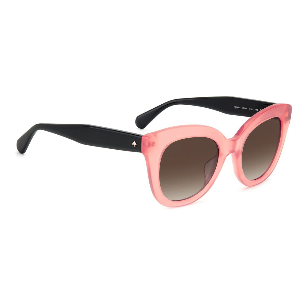 Kate Spade Women’s Multicolor Acetate Sunglasses – Pink Frame, 50mm