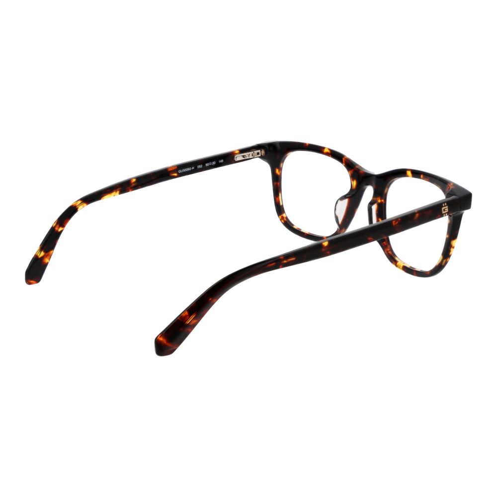 Guess Men's Optical Glasses – Brown Square Frame, 50mm