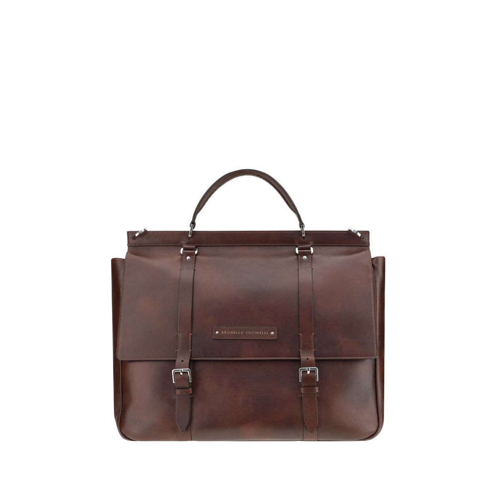 Brunello Cucinelli Leather Travel Bag: A Blend of Luxury and Functionality