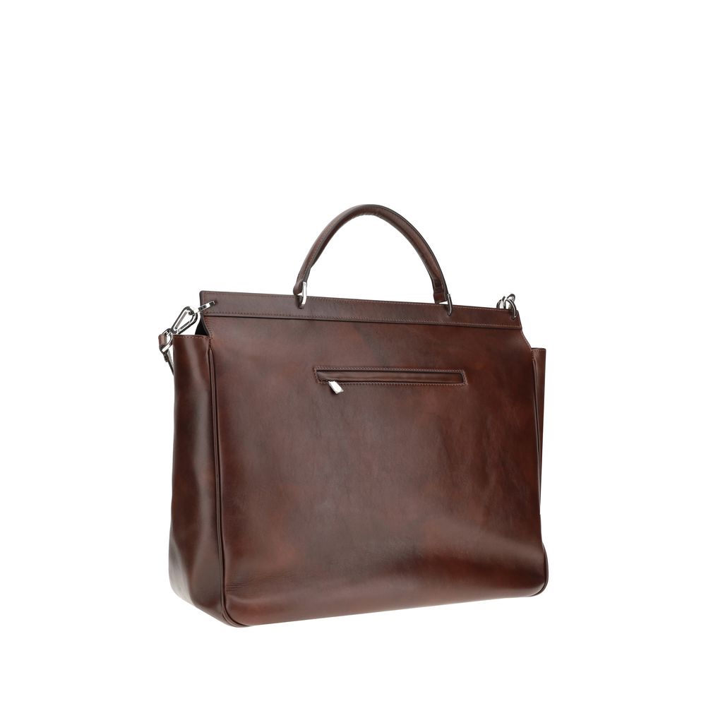 Brunello Cucinelli Leather Travel Bag: A Blend of Luxury and Functionality