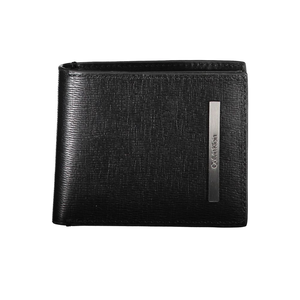 Calvin Klein Black Eco Leather Men's Wallet