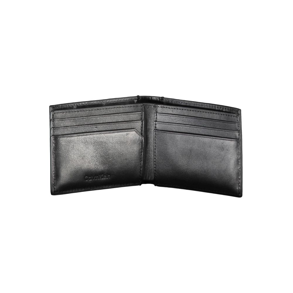 Calvin Klein Black Eco Leather Men's Wallet