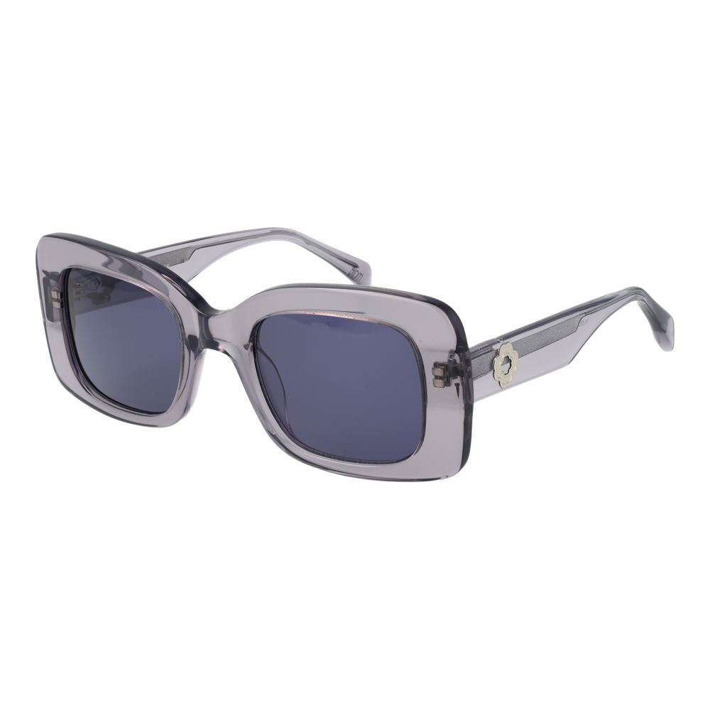 Maje Women’s Sunglasses – Chic Grey Frame with Blue Mirrored Lenses, 51mm
