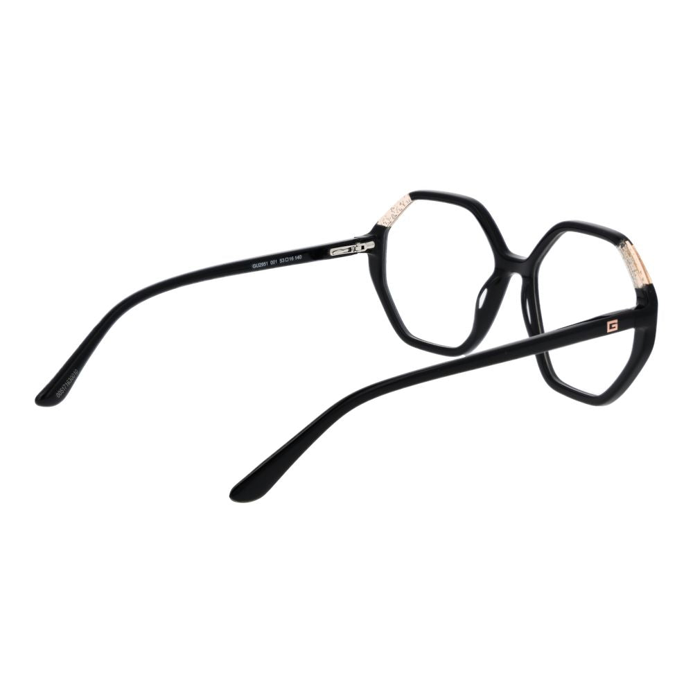 Guess Women’s Optical Frames – Black Rectangle Design, 53mm