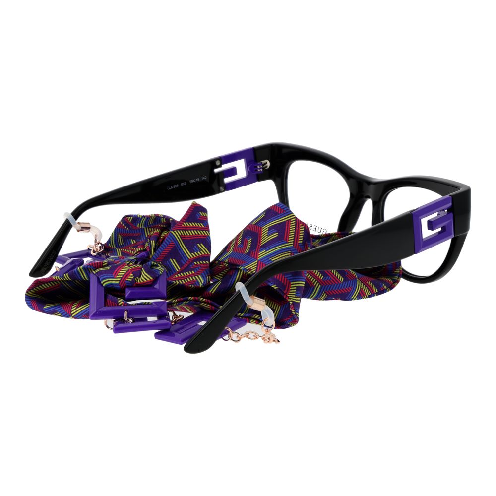 Guess Women’s Optical Glasses – Black Cat Eye Frames, 50mm
