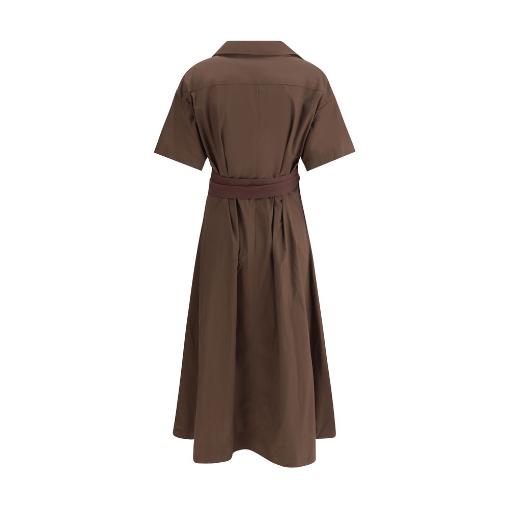 Brunello Cucinelli Long Cotton Dress