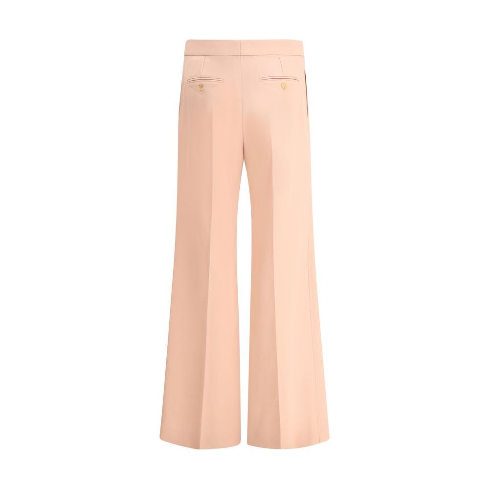 Chloé Virgin Wool Wide-Leg Pants