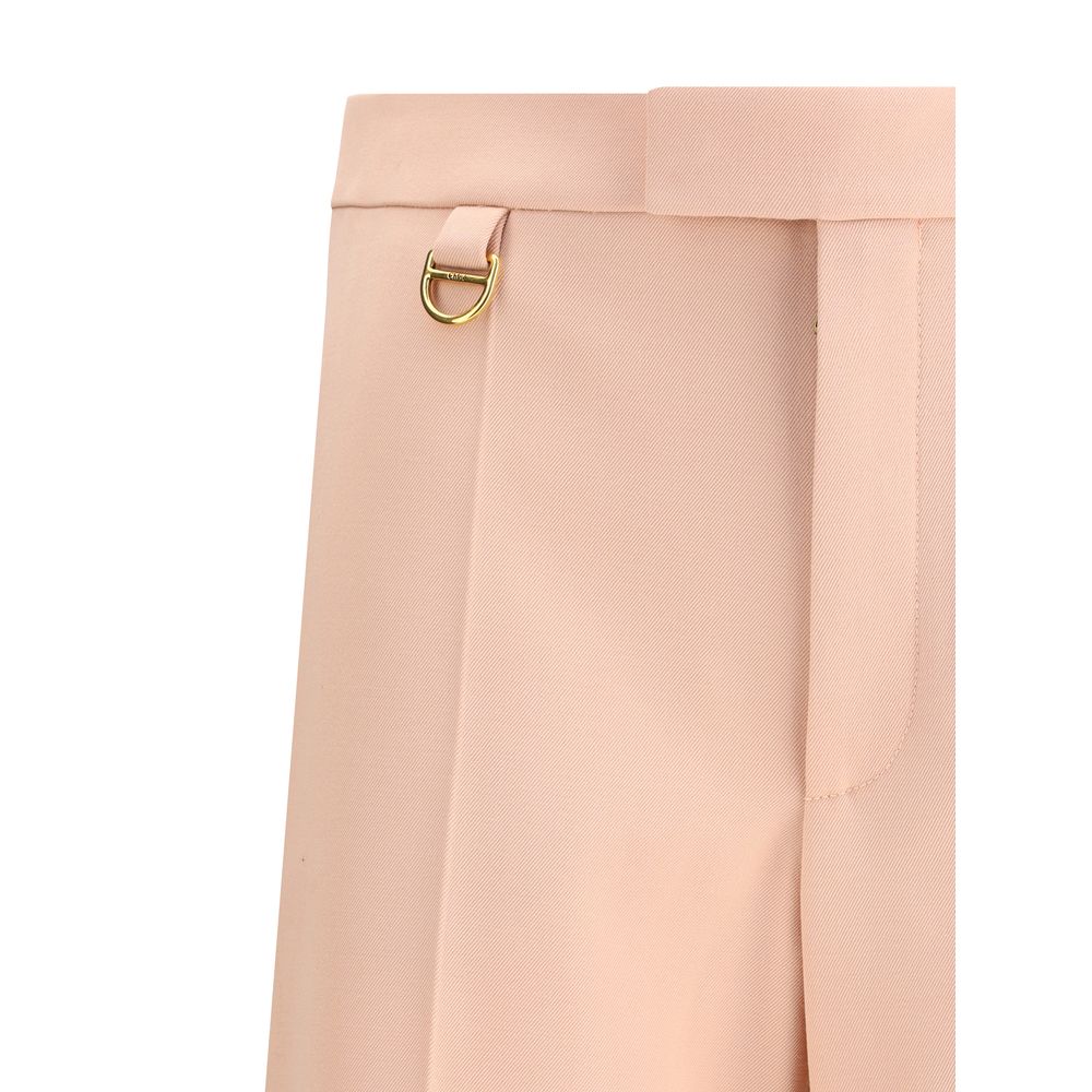 Chloé Virgin Wool Wide-Leg Pants