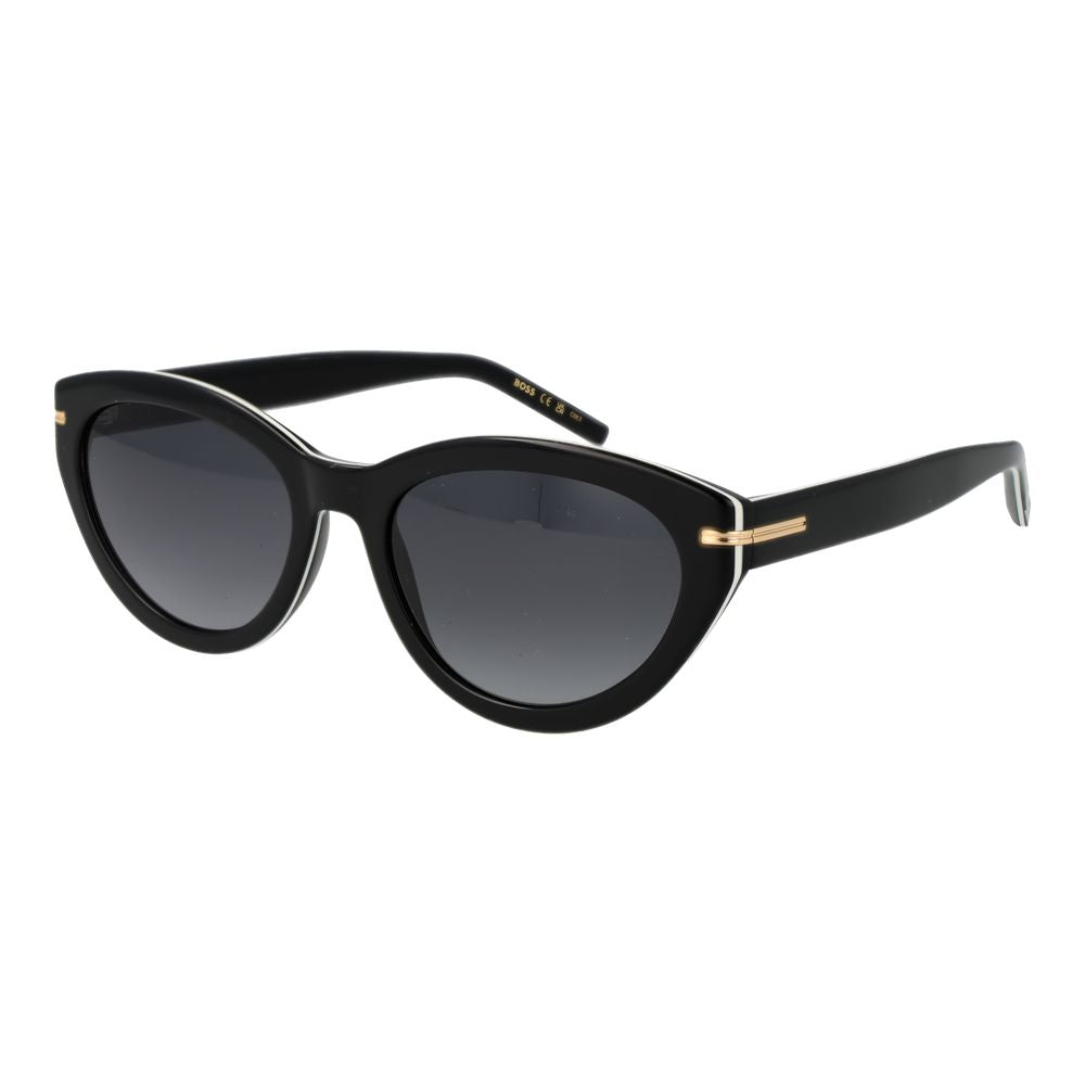 Hugo Boss Black Women’s Cat Eye Sunglasses with Grey Gradient Lenses, 55mm