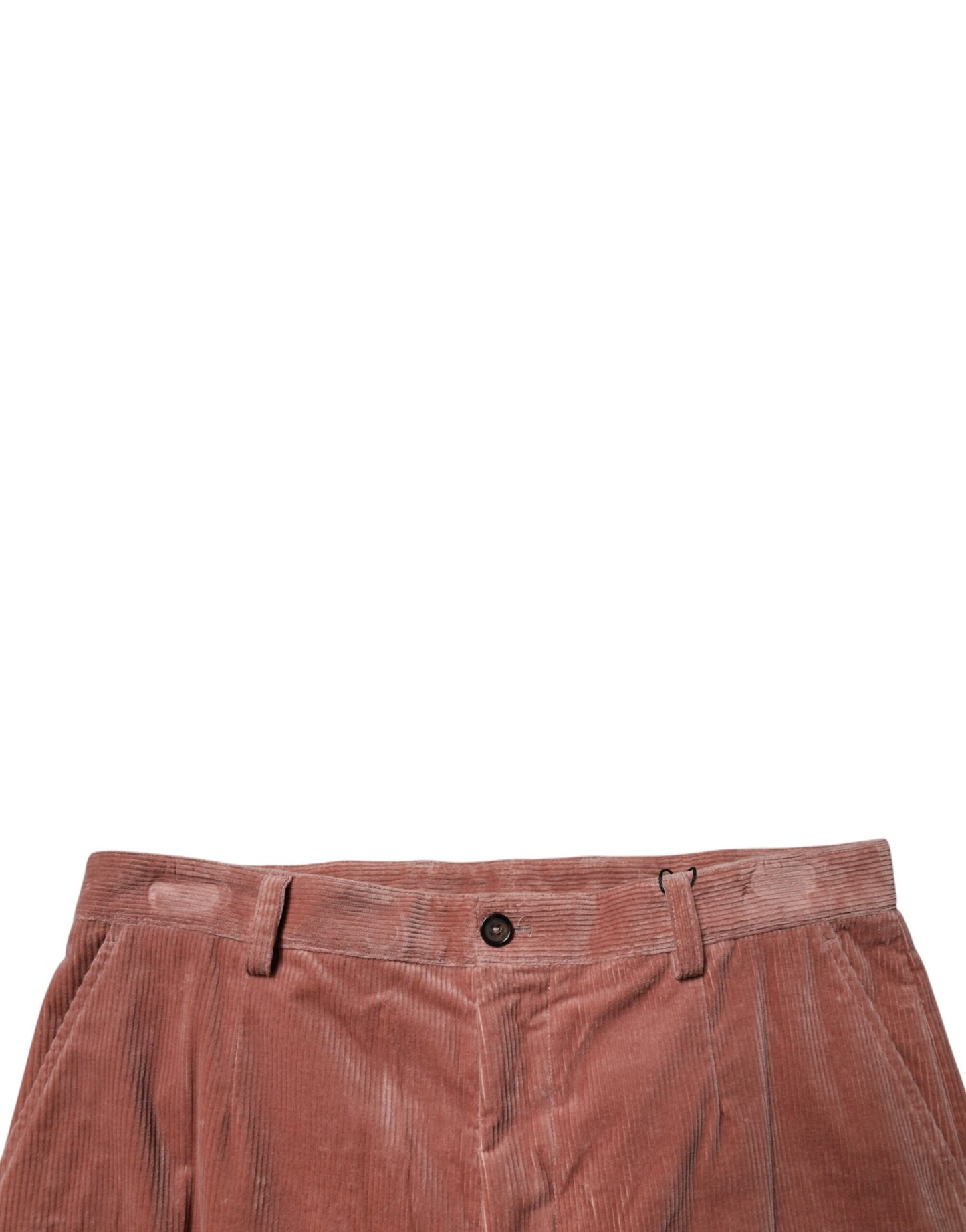 Dolce & Gabbana Brown Corduroy Cotton Cargo Denim Jeans