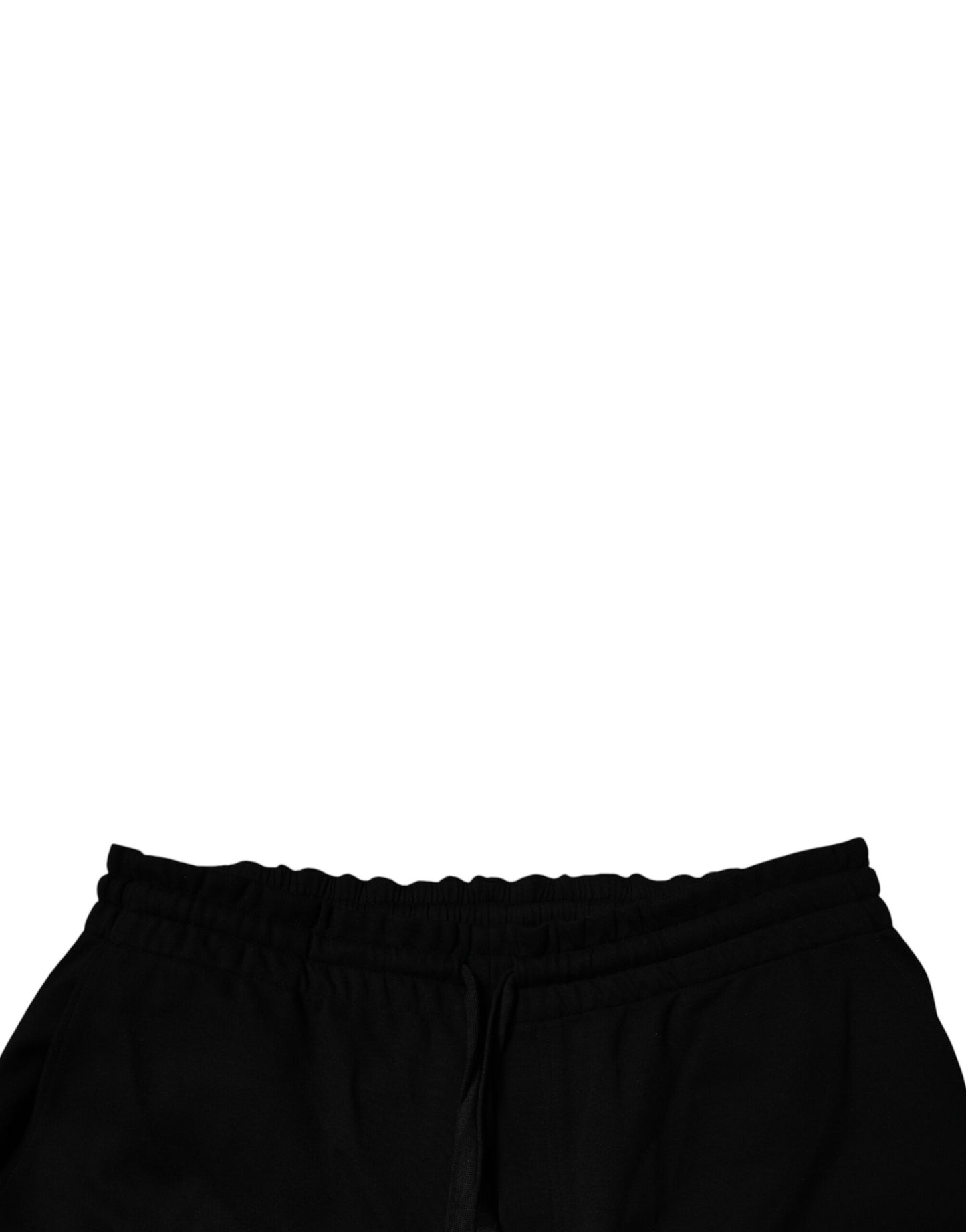 Dolce & Gabbana Black Cotton Jogger Cargo Sweatpants