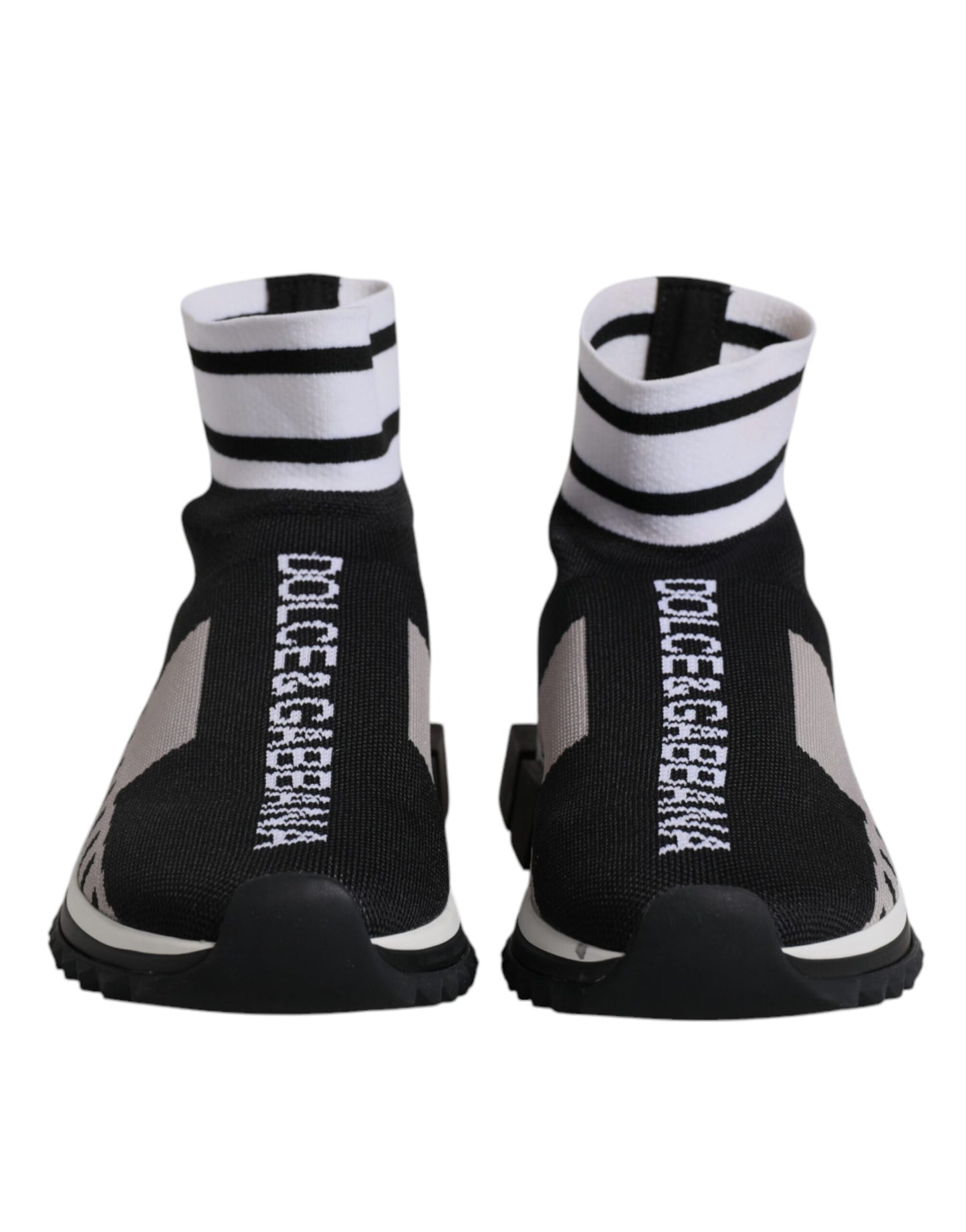 Dolce & Gabbana Black Gray Sorrento Sneakers for Men
