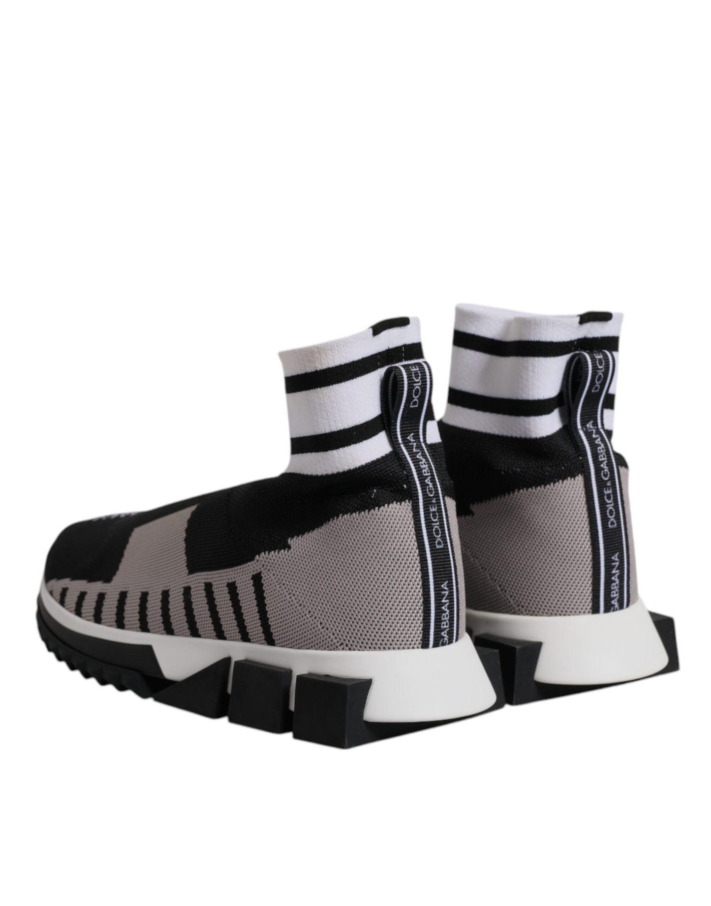 Dolce & Gabbana Black Gray Sorrento Sneakers for Men