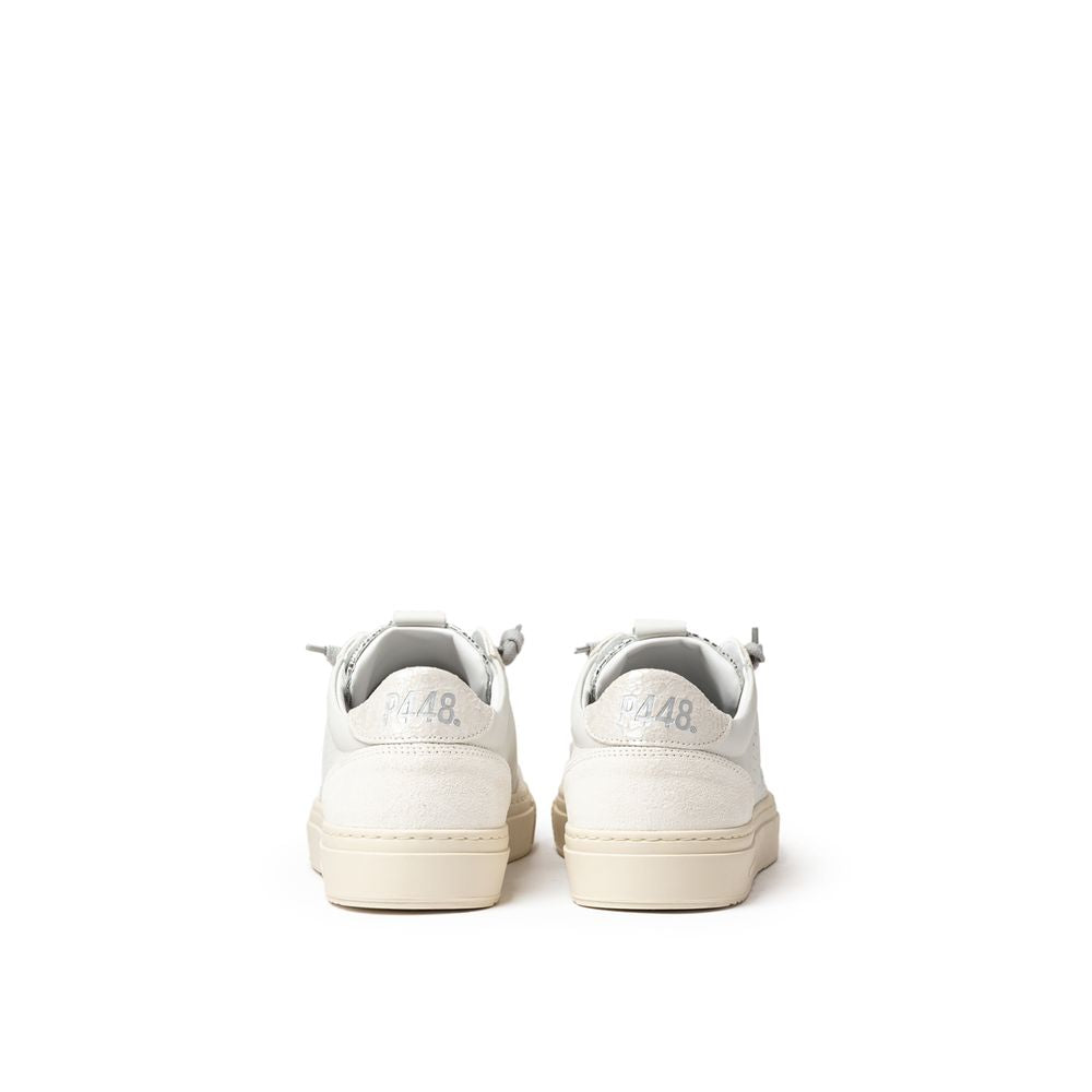 Brand White Leather Sneaker