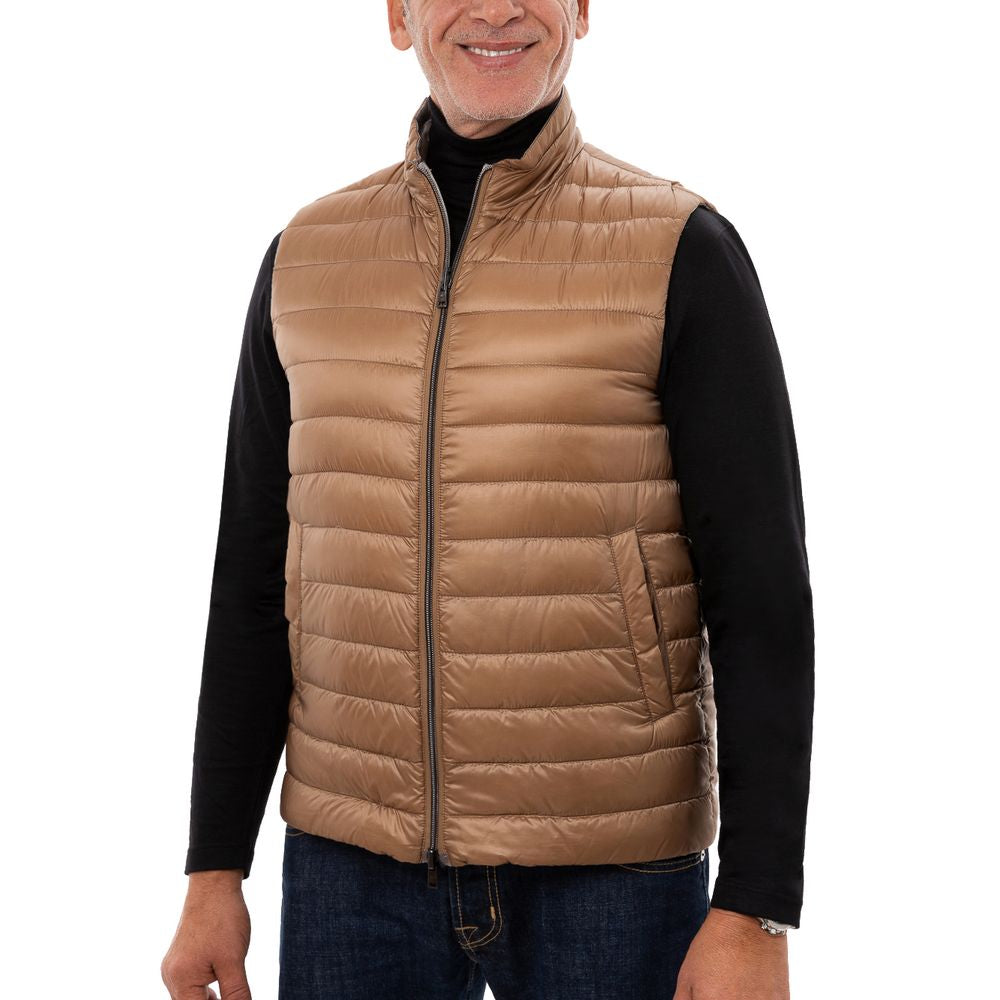 Stylish Brown Vest by Brand Name