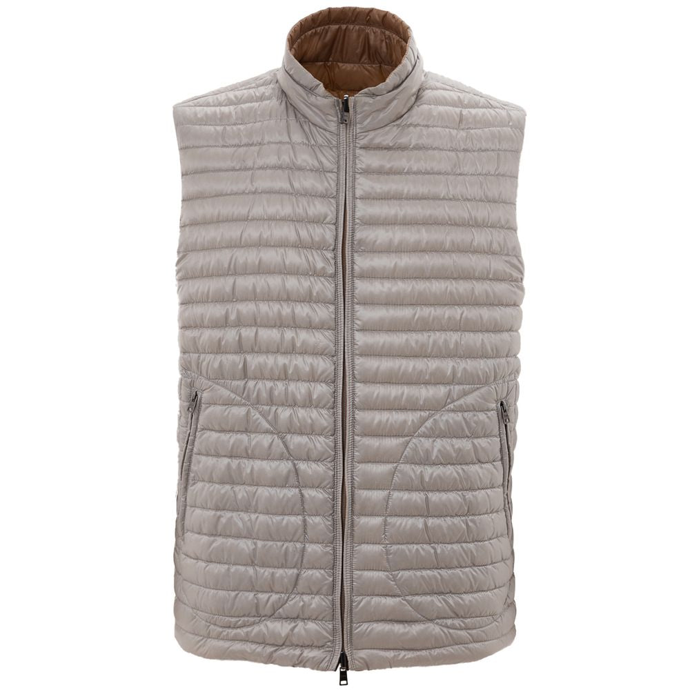 Stylish Brown Vest by Brand Name
