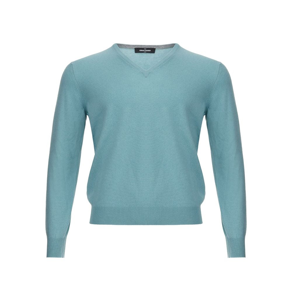 Gran Sasso Turquoise Cashmere Sweater