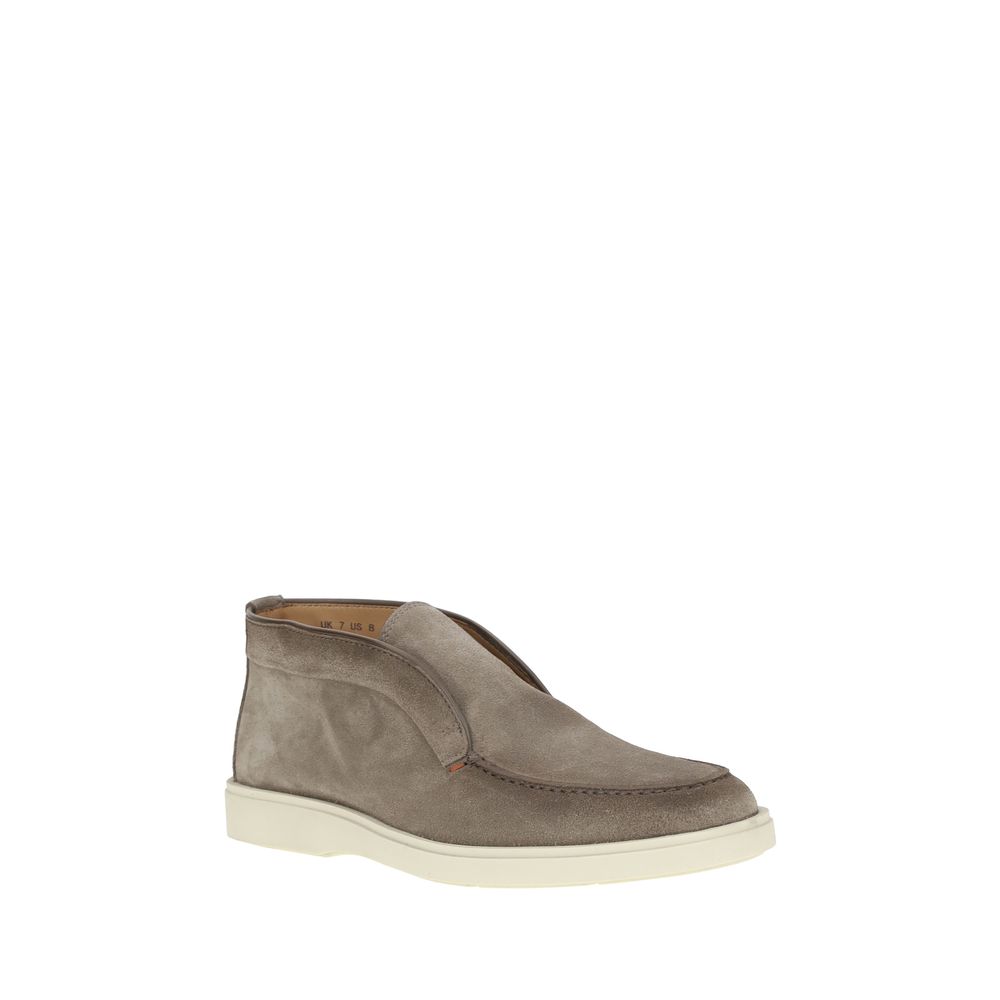 Santoni Desert Ankle Boots: Elegant Suede Footwear for Every Occasion