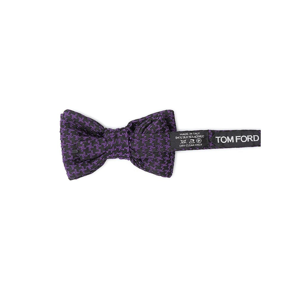 Tom Ford Purple Silk Bow Tie - Elevate Your Elegance