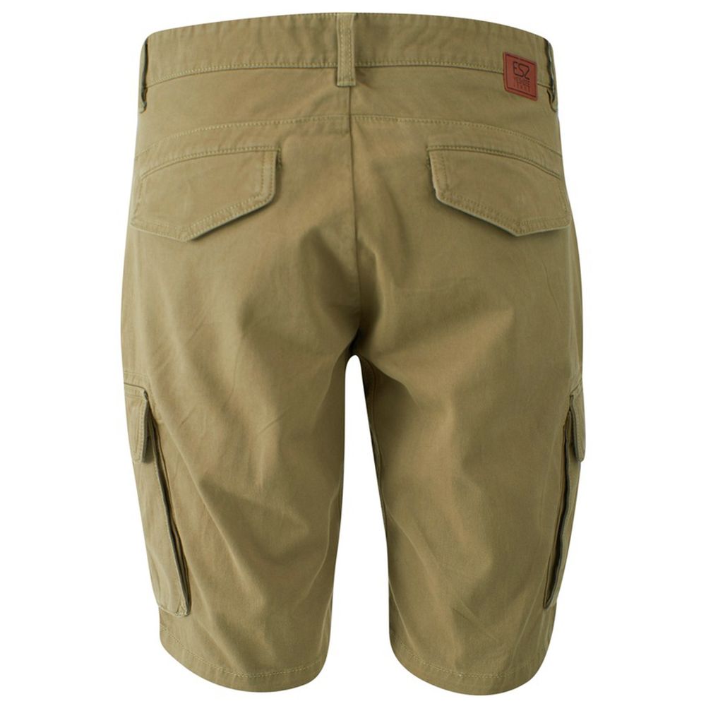 YES ZEE Green Cargo Bermuda Shorts