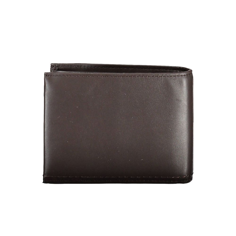 Calvin Klein Brown Leather Men's Wallet