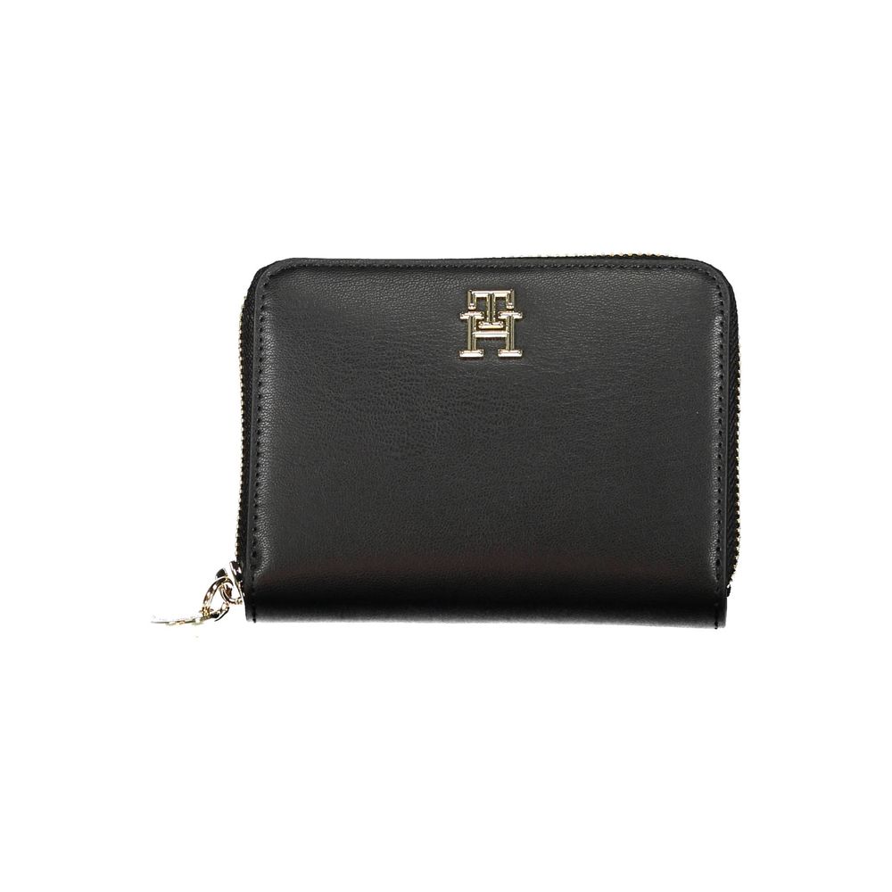 Tommy Hilfiger Black Faux Leather Women’s Wallet