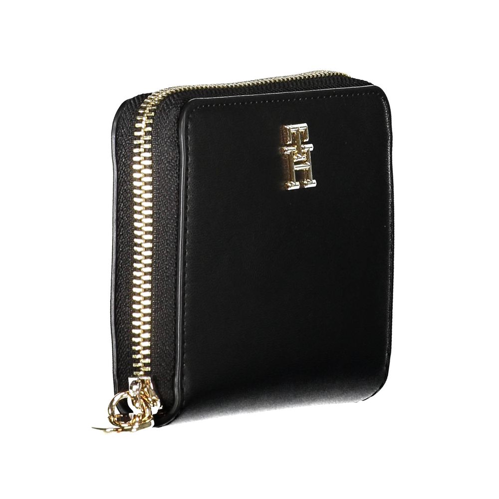 Tommy Hilfiger Black Faux Leather Women’s Wallet
