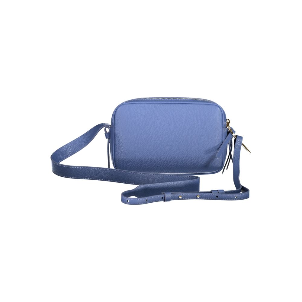 Coccinelle Light Blue Leather Handbag - Malory Bag