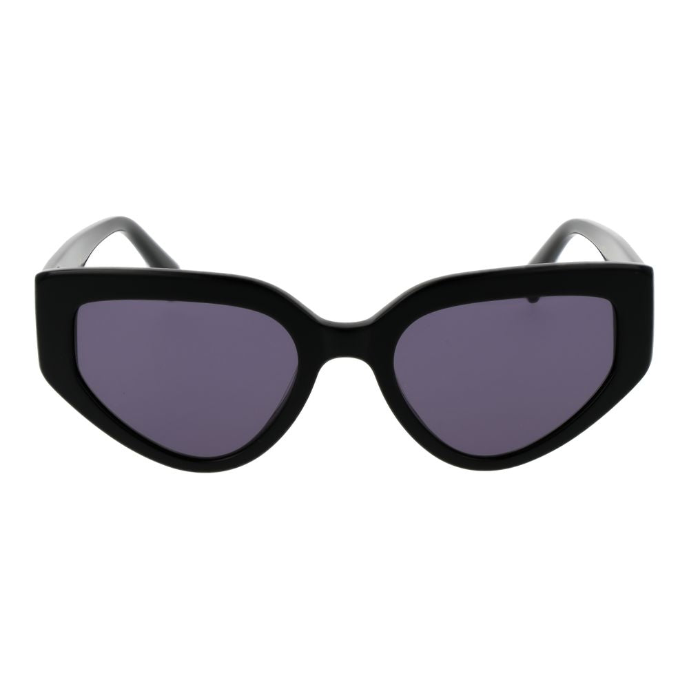 Maje Women’s Cat-Eye Sunglasses – Black Full-Rim, 52mm