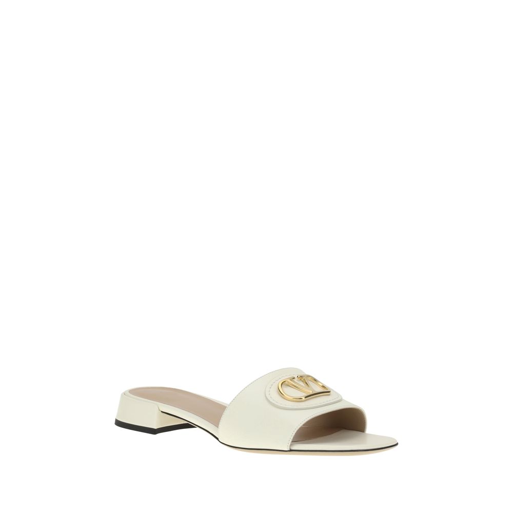 Valentino Garavani Vlogo Leather Sandals