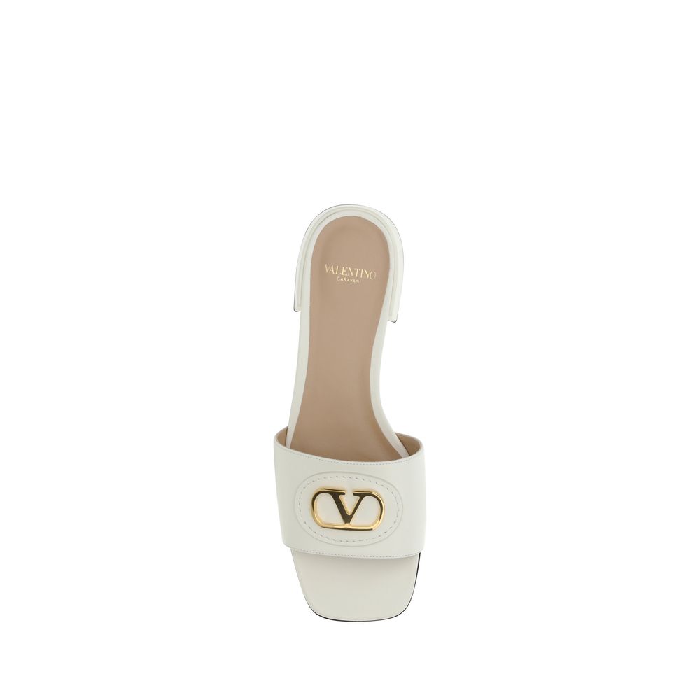 Valentino Garavani Vlogo Leather Sandals