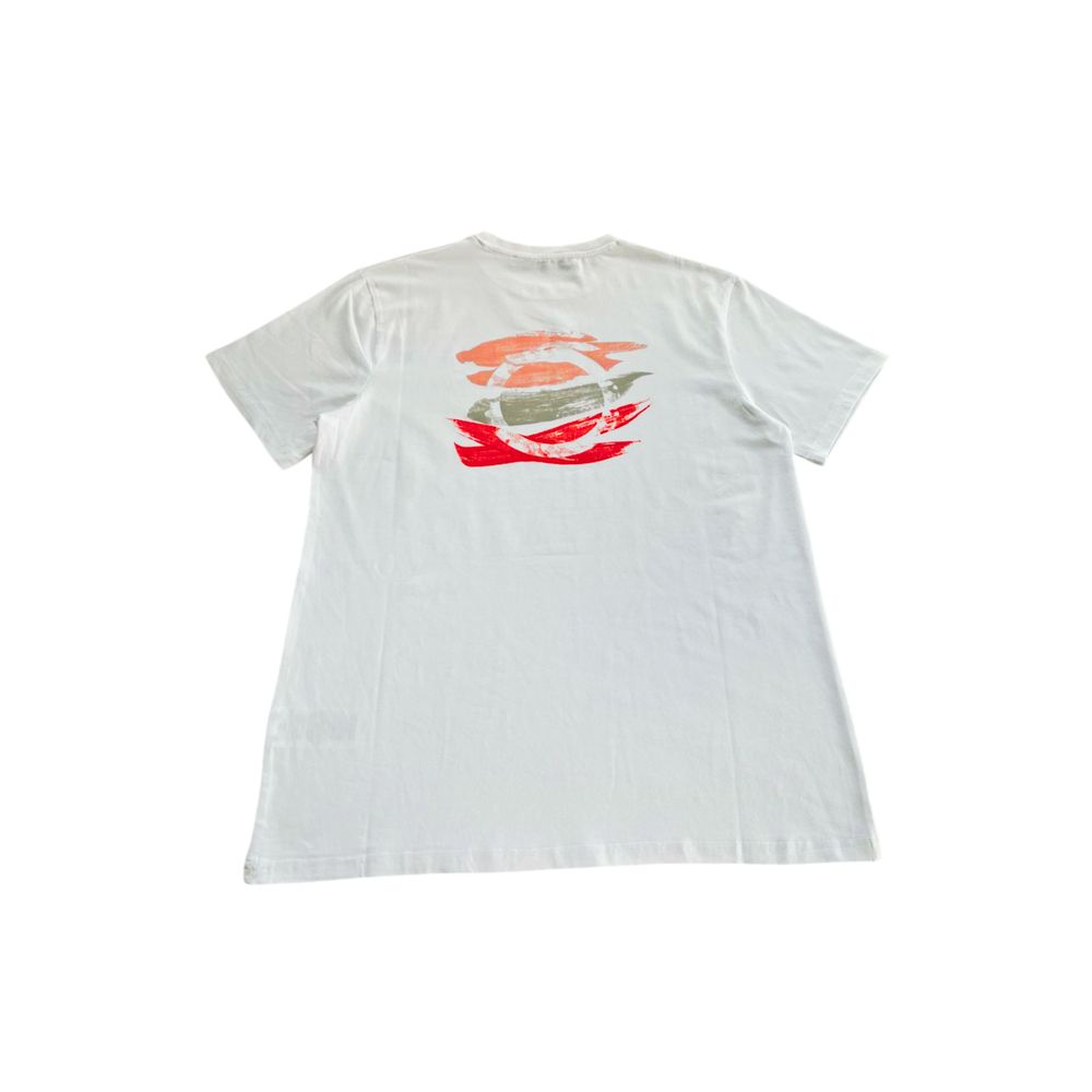 Trussardi Beachwear White Cotton T-Shirt - Ultimate Comfort & Style