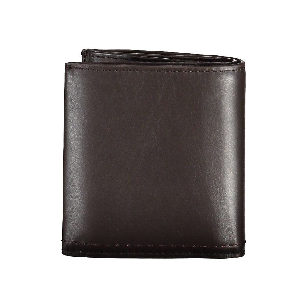 Calvin Klein Brown Leather Men's Wallet