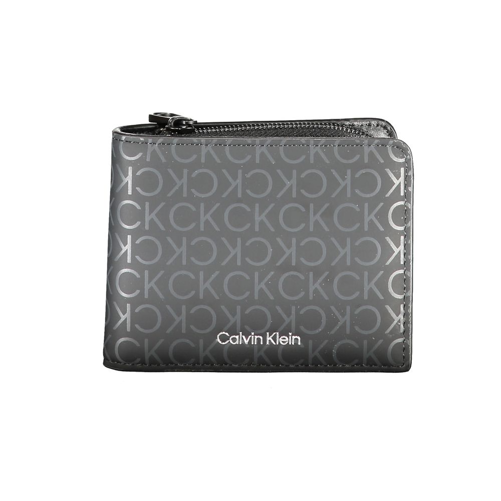 Calvin Klein Black Faux Leather Wallet