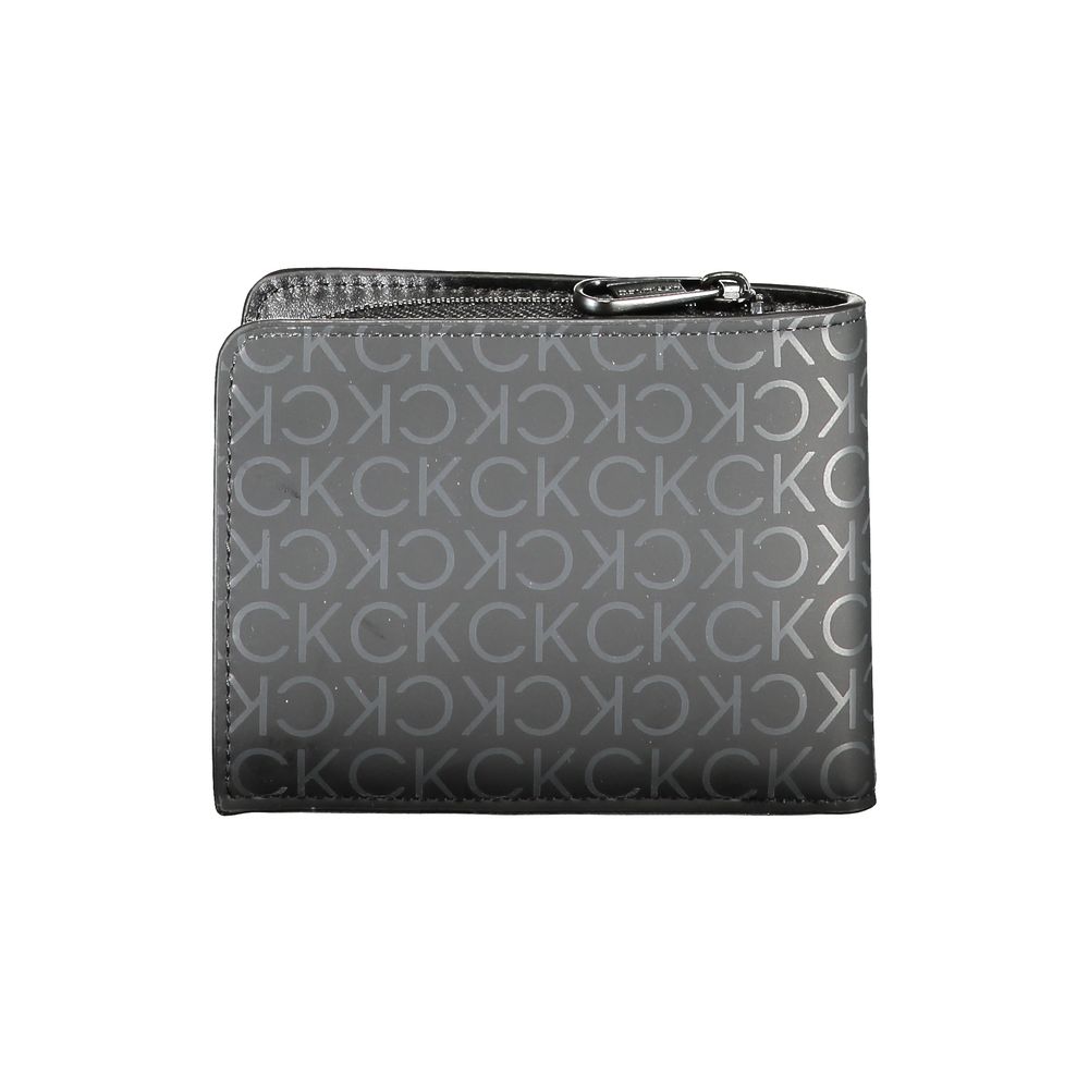 Calvin Klein Black Faux Leather Wallet