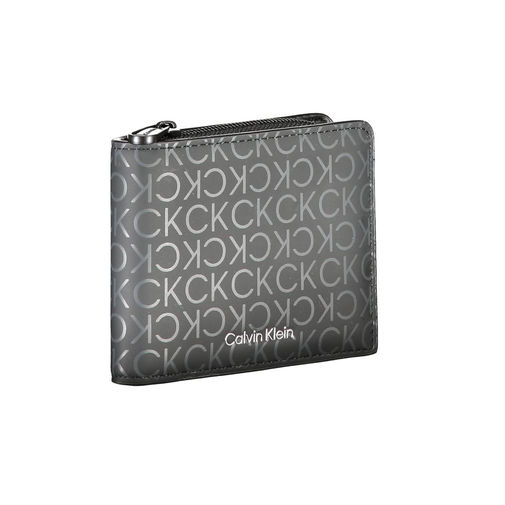 Calvin Klein Black Faux Leather Wallet
