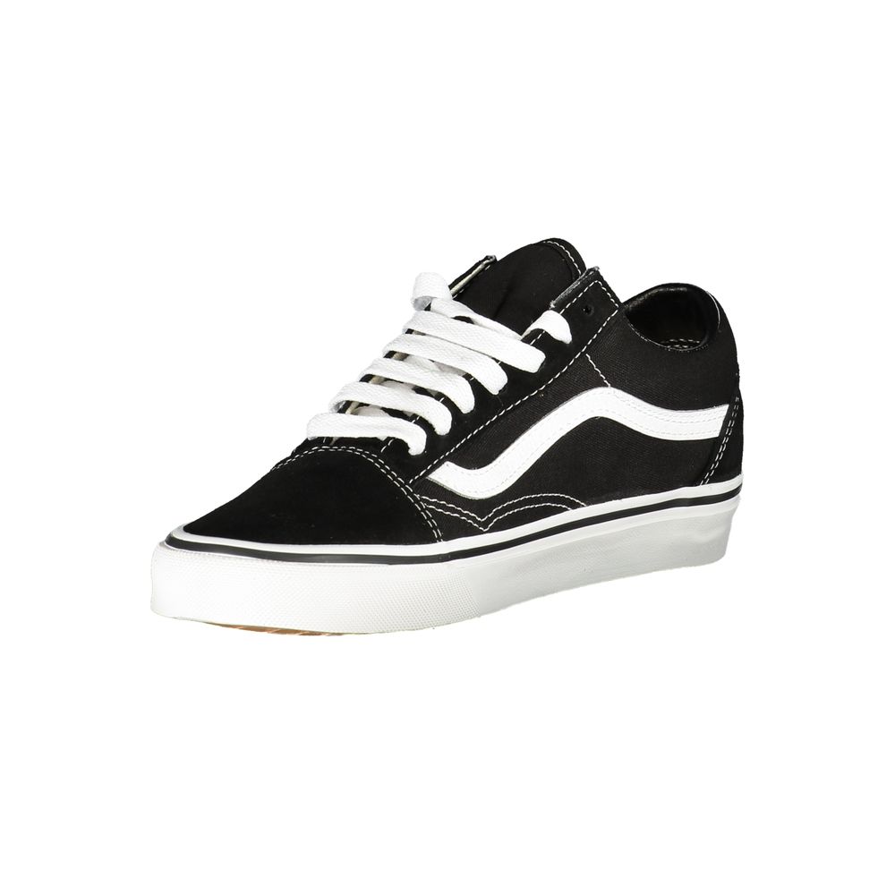 Vans Black Leather Women Sneaker - Classic Old Skool Style
