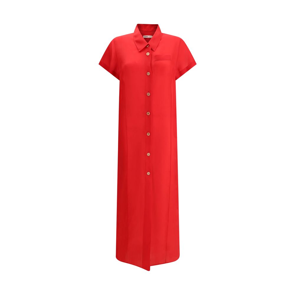 Khaite Effy Silk Dress