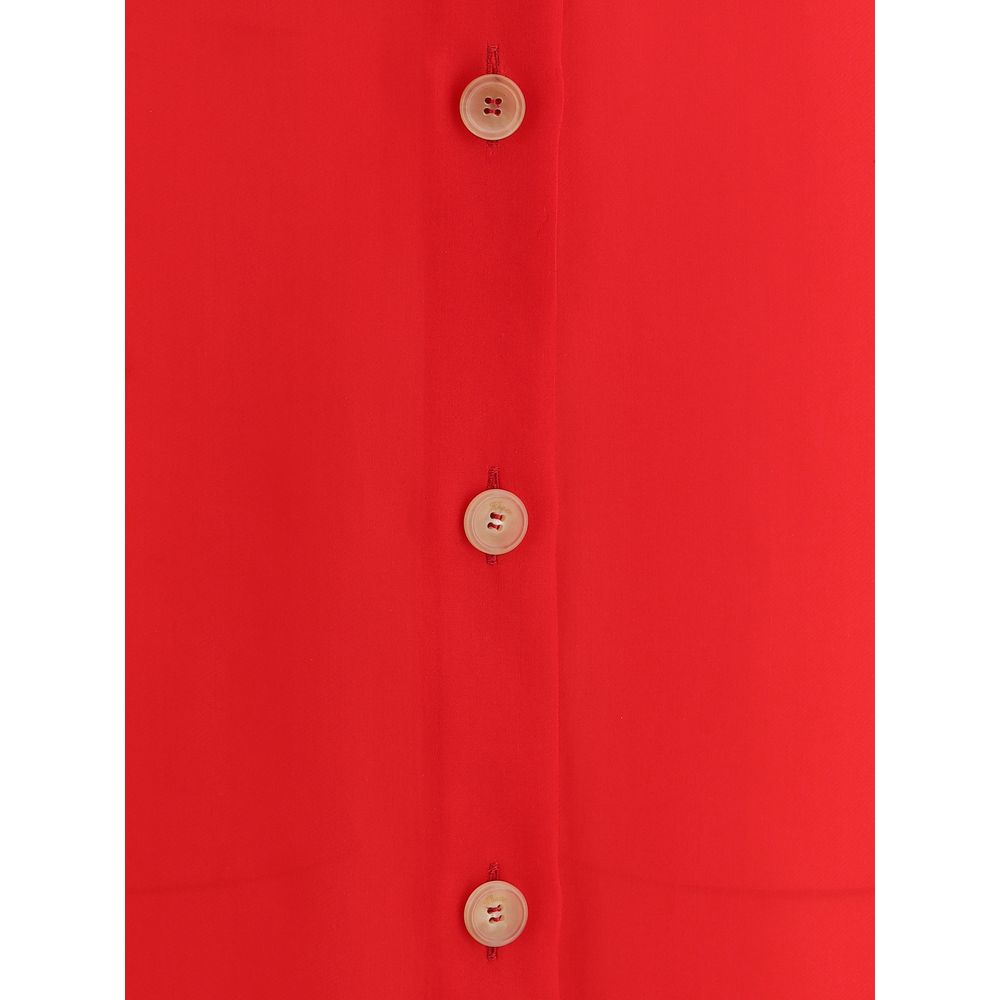 Khaite Effy Silk Dress