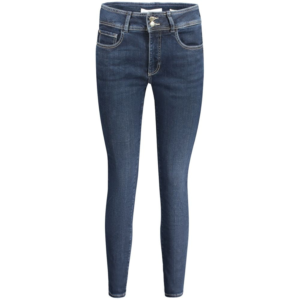 Guess Jeans Blue Cotton Skinny Jeans