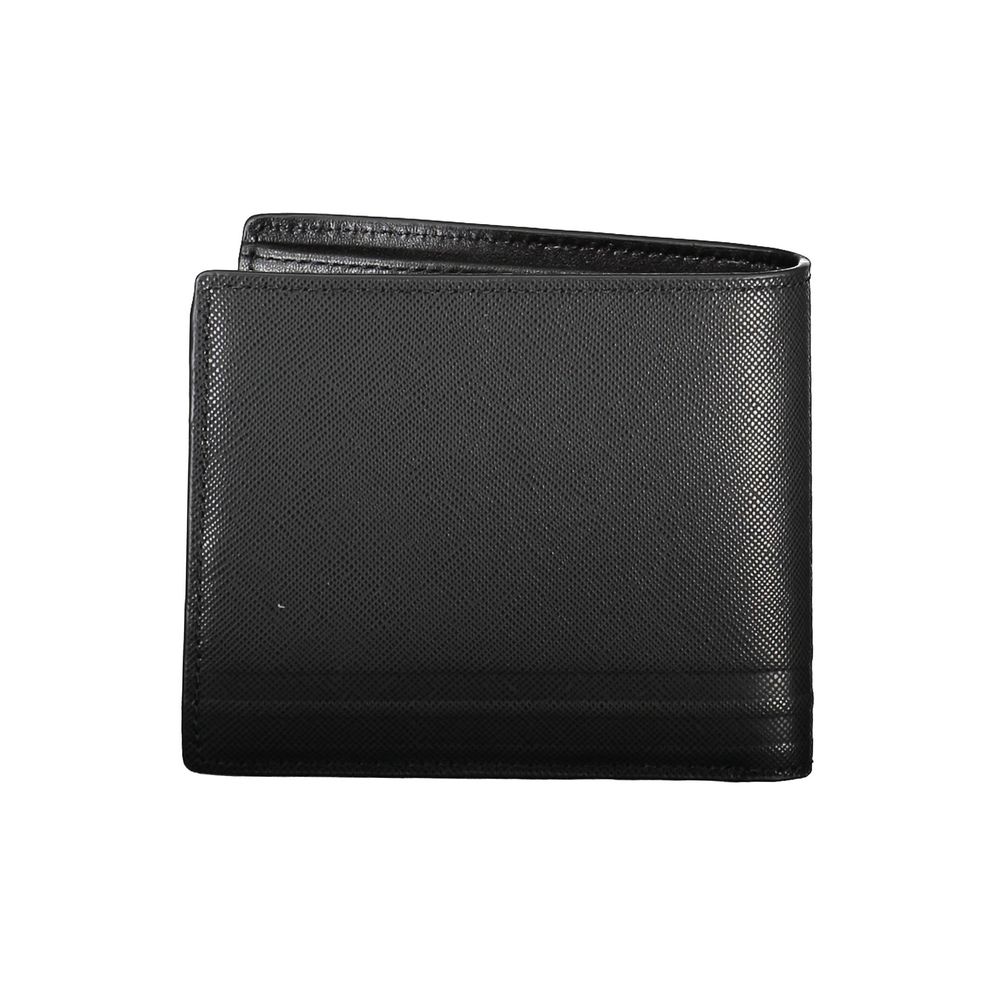 Tommy Hilfiger Black Leather Men’s Wallet