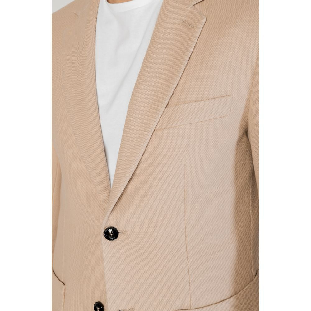 Liu Jo Beige Cotton Blazer for Men